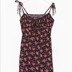 Nasty Gal Floral Mini Dress NWT!